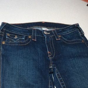 TRUE RELIGION JOEY Flared Jeans Size 28 x 33